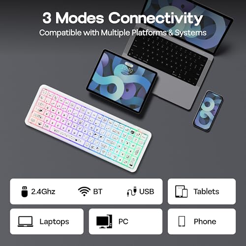 Teclado Gamer X100 PRO Membrana Conectividad 2.4GHz miniatura 5