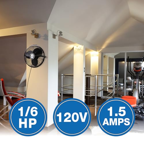 Air-King-9318-Industrial-Grade-High-Velocity-Multi-Mount-Fan-18-InchBlack Air King 9318 Industrial Grade High Velocity Multi Mount Fan 18 InchBlack