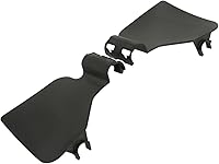 Vista 3 de TCT-MOTORPARTS Kit de deflector de viento de corriente ascendente negro para Harley Road Glide FLTR FLTRX 1998-2013