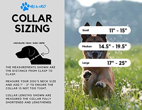 Image of Max and Neo Plaid Pattern NEO Dog Collar - We Donate a Collar to a Dog Rescue for Every Collar Sold (Pink, Large)