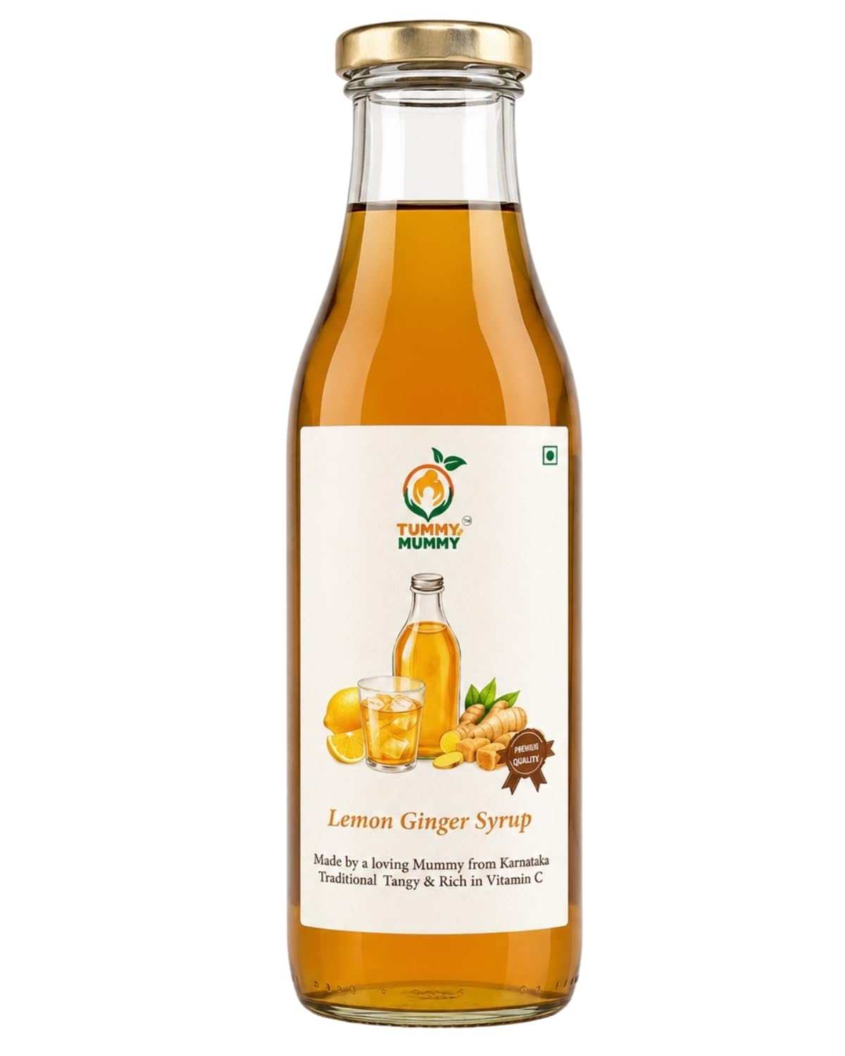 TUMMY & MUMMY Lemon Ginger Syrup 650ml, Lemon & Ginger Drink Concentrate with Mint, Refreshing Beverage Syrup, Ready to Mix Summer Drink, Made with Desi Khand, Sendha Namak & Kala Namak-image-16