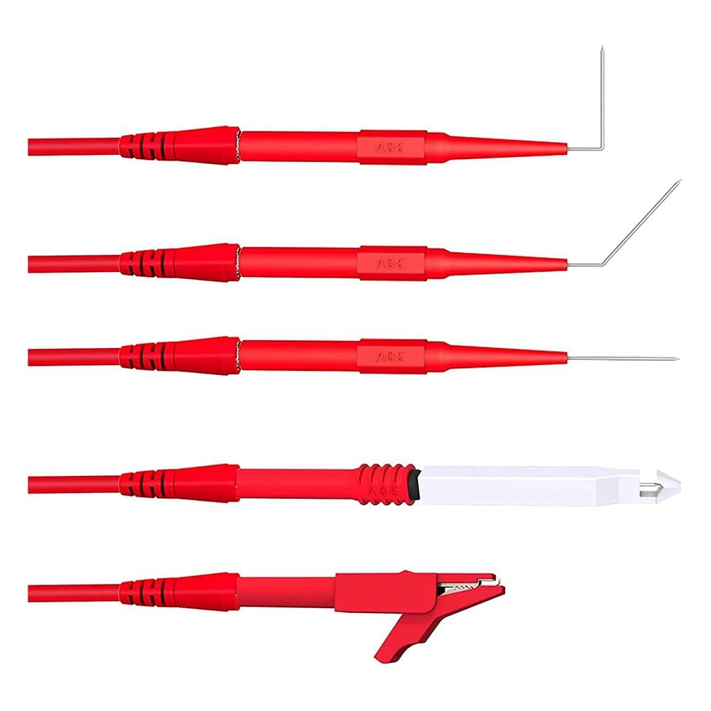 1pairs coccodrillo del coccodrillo Cavi test per multimetri Pinze Tensione Test Clip Morsetti Sonde per multimetro tester del tester della sonda 1pairs coccodrillo del coccodrillo Cavi test per multimetri Pinze Tensione Test Clip Morsetti Sonde per multimetro tester del tester della sonda
