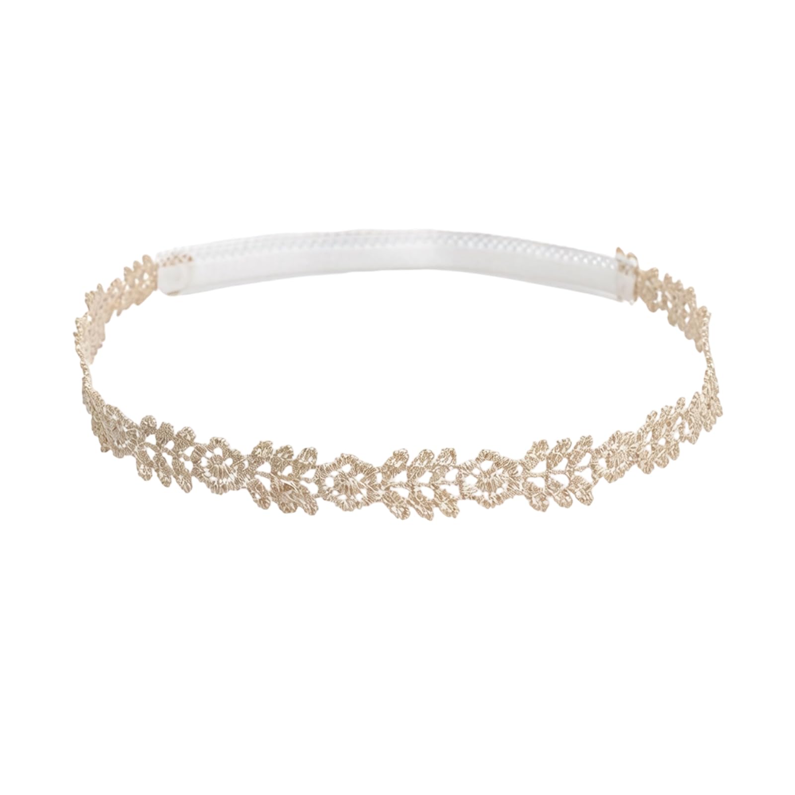 Cerchietto Neonata Pizzo, Fascia Elastica Per Neonata, Accessorio Capelli Per Battesimo