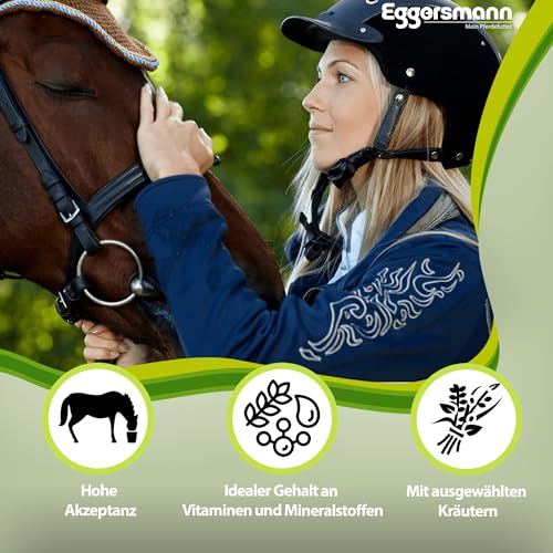 Eggersmann Mein Pferdefutter ReVital Cubes 25 kg – Getreidefreies Pferdefutter – Zur Unterstützung bei Stoffwechselproblemen – Stärke- & zuckerreduziertes Ergänzungsfuttermittel für Pferde & Ponys