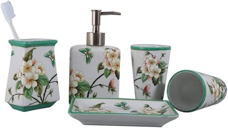 LINKANRUO Bath Accessories Set Bathroom Accessories Set