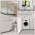 Flexible Quarter Round Molding Peel and Stick Rubber Trim Molding Double-Sided Self Adhesive Wall Corner Trim Molding for Floor, Bathrooms, Countertops (1/2” W x 1/2” H x 6.56 Ft, Black)