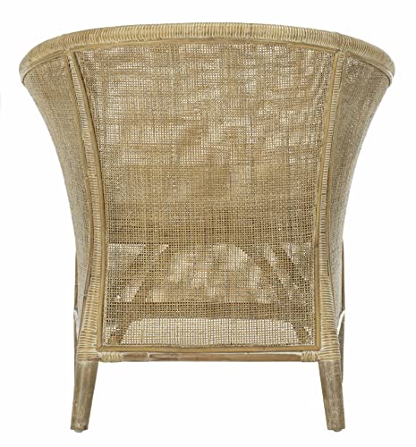 Sillón Acogedor Rattan Blanco miniatura 4