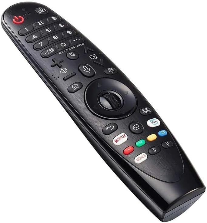Voice Magic Remote AKB75855501 para LG Smart TV Magic Remote Reemplazo AN-MR20GA MR19BA MR18BA MR650A, con función de puntero