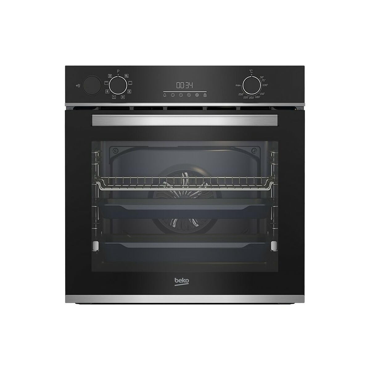 HORNO BEKO BBIS13300XMSE 72L CRISTAL NEGRO