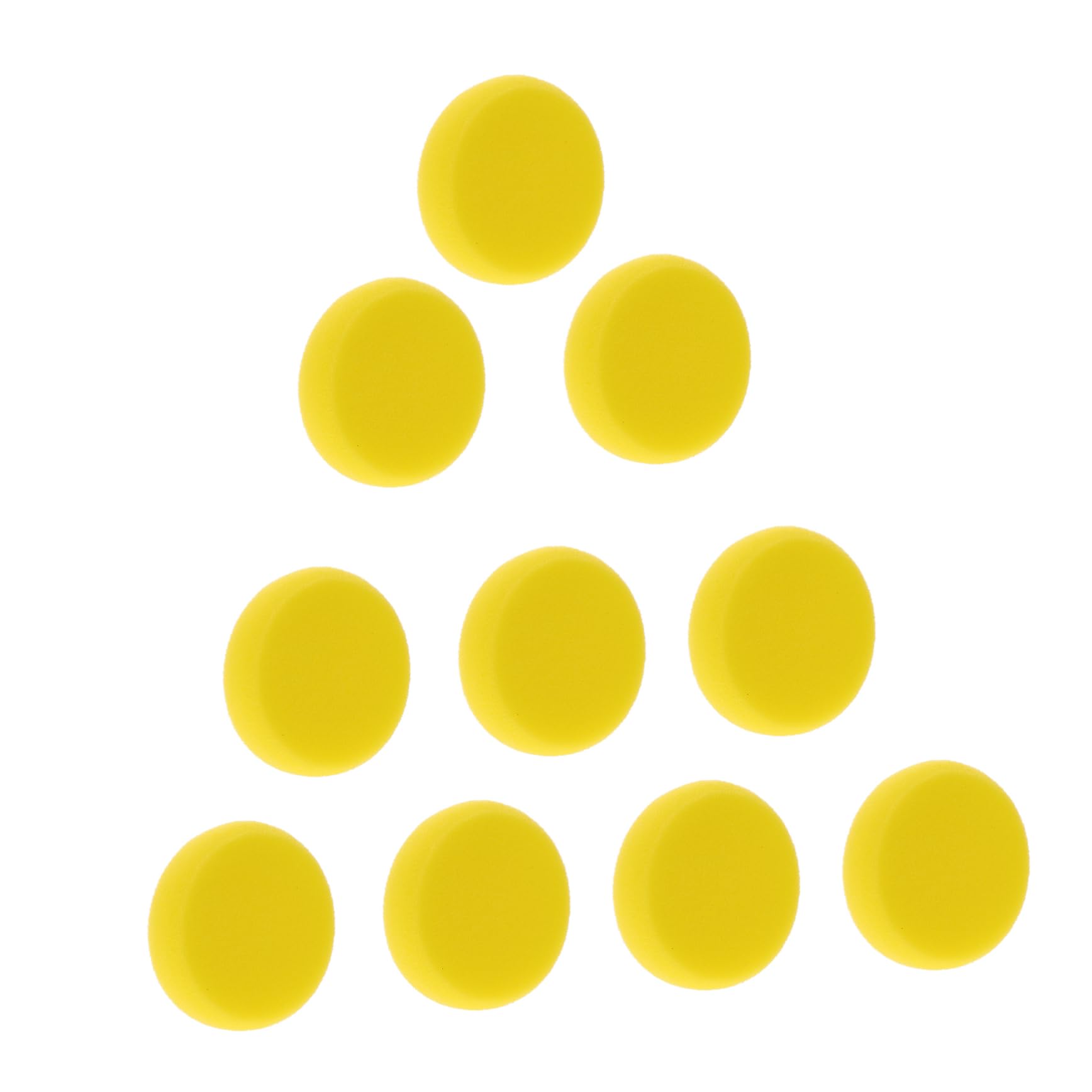 SEWACC 2sets 10pcs Round Artist Sponges Watercolor Painting Sponges for Crafting DIY Art Projects and Creative Exploration High Absorbency for Effects 10pcs*2