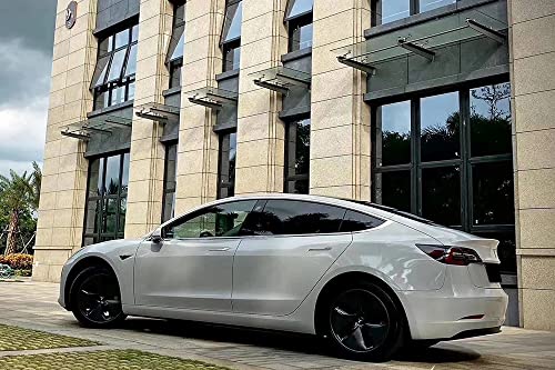 Image of HOME13 Vinyl Wrap Sheet for Car & Bike Self Adheisve Vinyl Wrap Sticker & Decal Roll Film Air Release Bubble Free (24x120 Inches, Light Grey Glossy Wrap)
