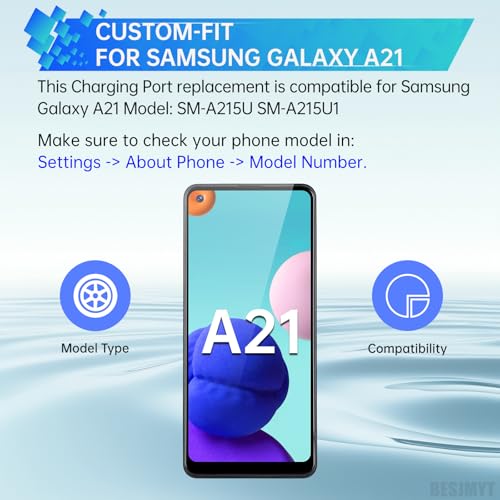 Chargeur USB de type C et micro pour Samsung A21 - Carte flexible SM-A215U