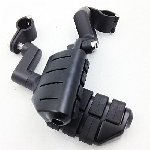 -Abrazaderas de carretera de 1.25" Estriberas de pie grandes compatibles con TRIUMPH ROCKET 3 2300CC B00YWC7QPE