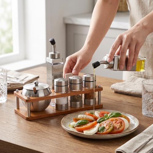 Pots d'assaisonnement hermétiques préservant la fraîcheur des saveurs