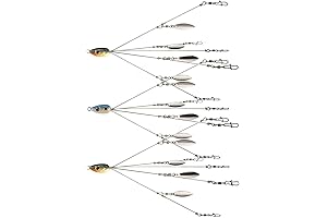 Alabama Rig for Bass Fishing Lure