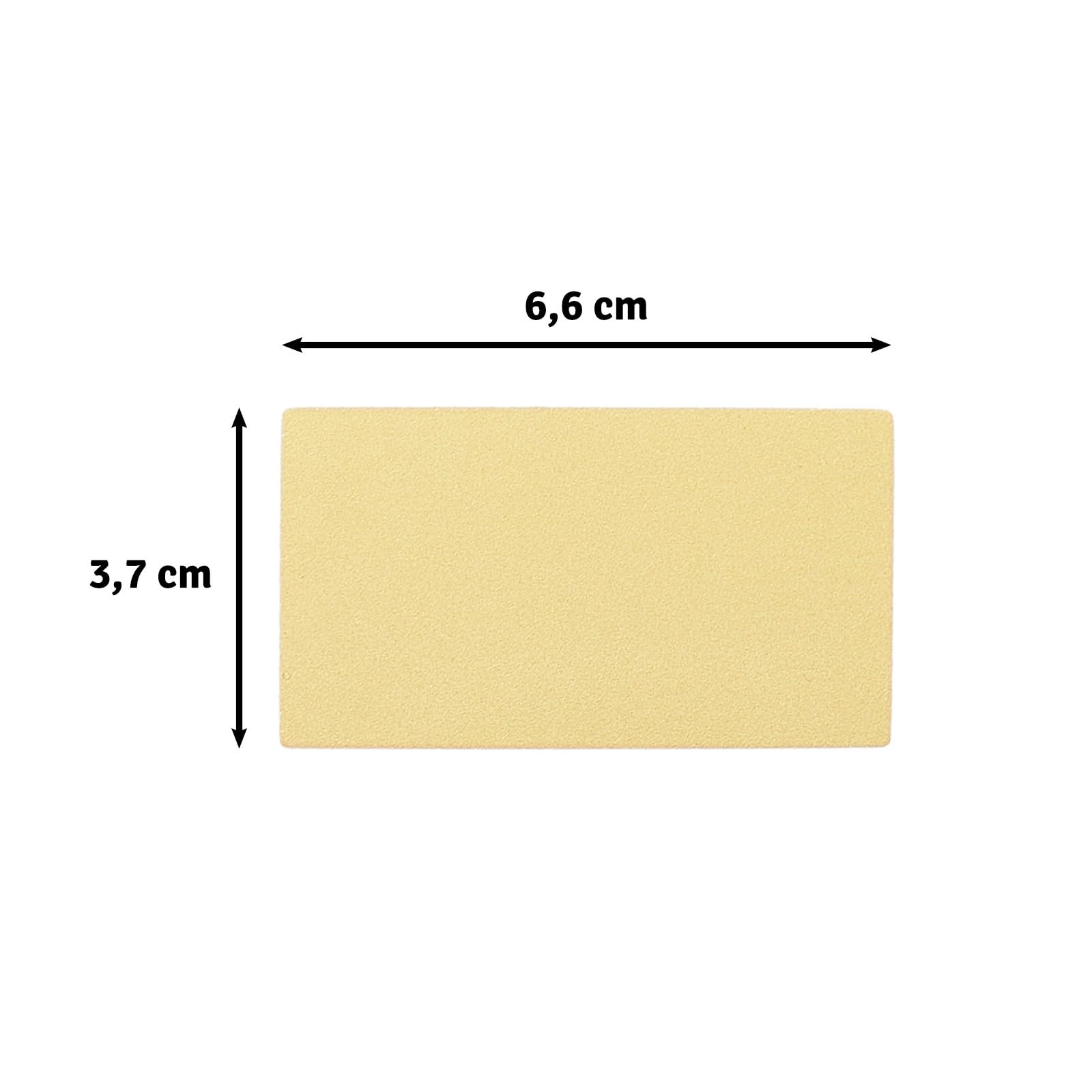 Vaessen Creative Dziurkacz do papieru rzemieślniczego, prostokątny, 3,6 x 6,6 cm, do majsterkowania i tworzenia kart