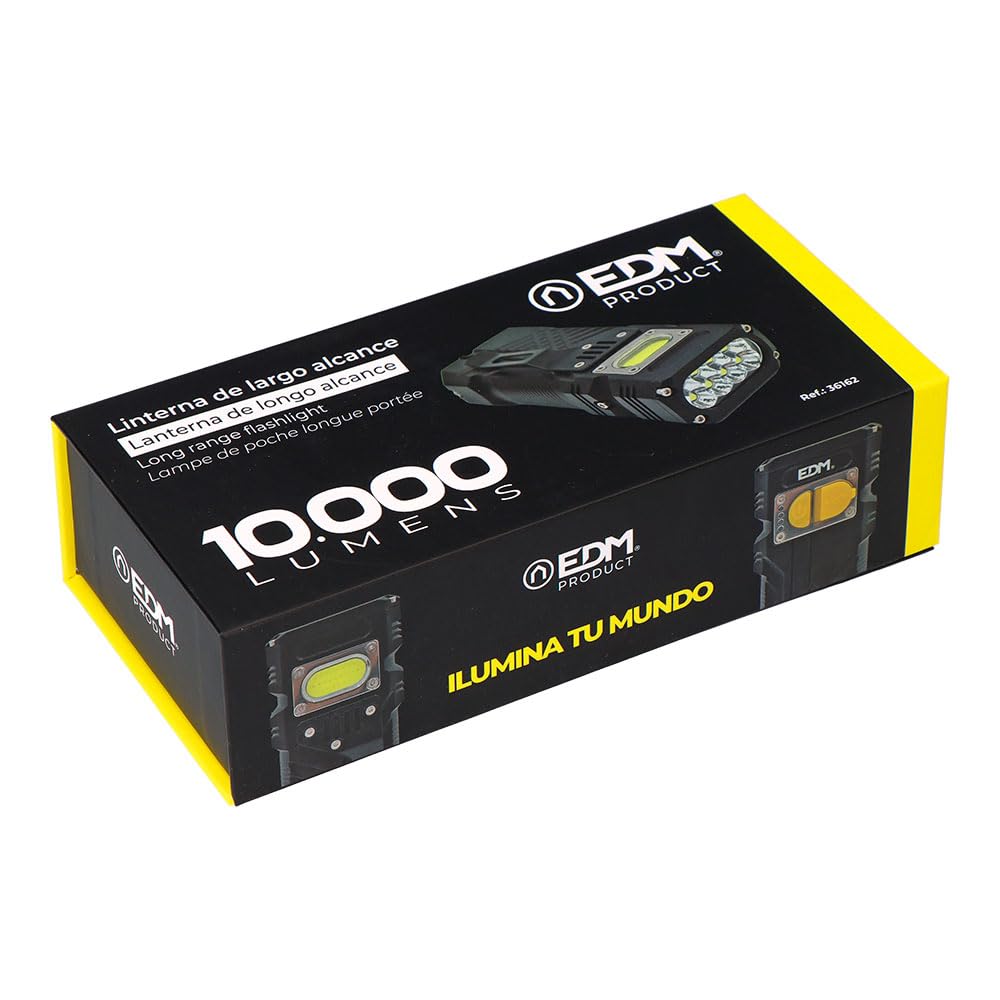 Torcia LED a lungo raggio 10000 lm