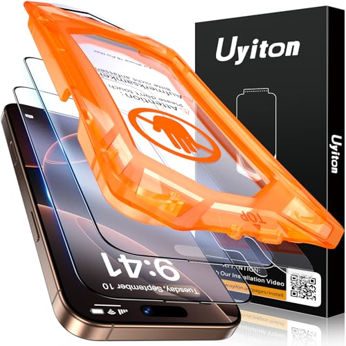 Uyiton Compatible with iPhone 16 Pro Matte Screen Protector - Anti-Fingerprint Shatterproof Full...