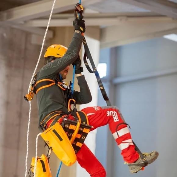 Kong Italy Basel – Four-Step Textile Stirrups for Rope Progression and Climbing Support – Reinforced Design with Double Base Step