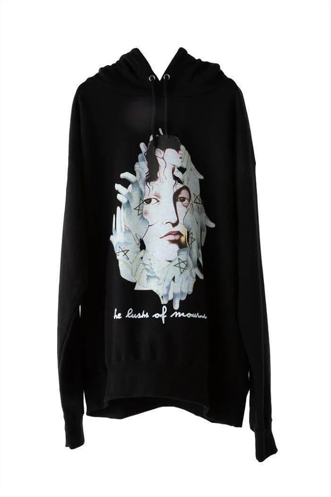 MADARANINGEN マダラニンゲン パーカー フーディ Amazon.co.jp: 丸尾末広×MADARANINGEN HOODIE BLACK サイズXXXL