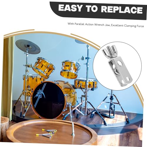 Accesorio para Batería Toyvian Soporte de Montaje para Cencerro Clip Abrazadera para Instrumentos de Percusión miniatura 7