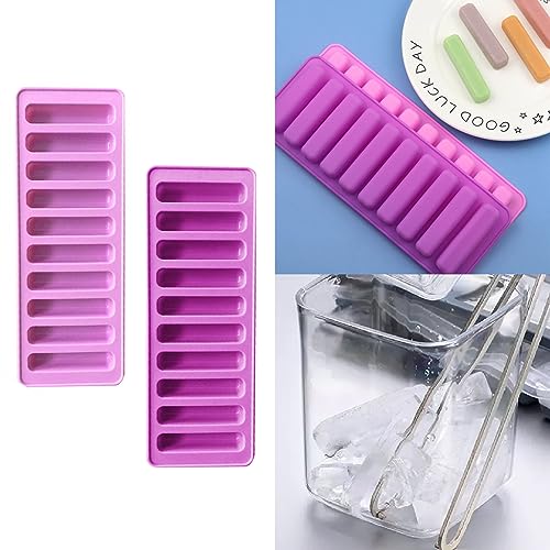 Molde para cubitos de hielo cilíndricos de silicona miniatura 2