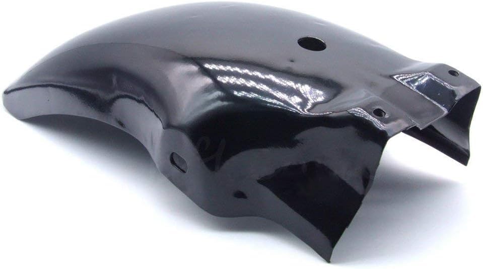Garde-Boue Arrière Moto En Métal Noir - Protection Poussière Neige Gravier - Compatible VN800 & Chopper