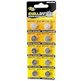 10 x Vinnic Size LR54 V389 389 AG10 L1131 Alkaline Watch Battery