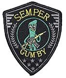 'Semper Gumby - Always Flexible' Tactical Embroidered Morale Patch