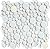 Simple Tile - Glass Mosaic Tile for Kitchen Backsplash, Bathroom Shower Wall, Etc, "Bubble Collection", Mixed Rounds, 12"X12"X5/16" (Sample Swatch (5.5"X5.5") - FBA, GM 4101 - Mist)