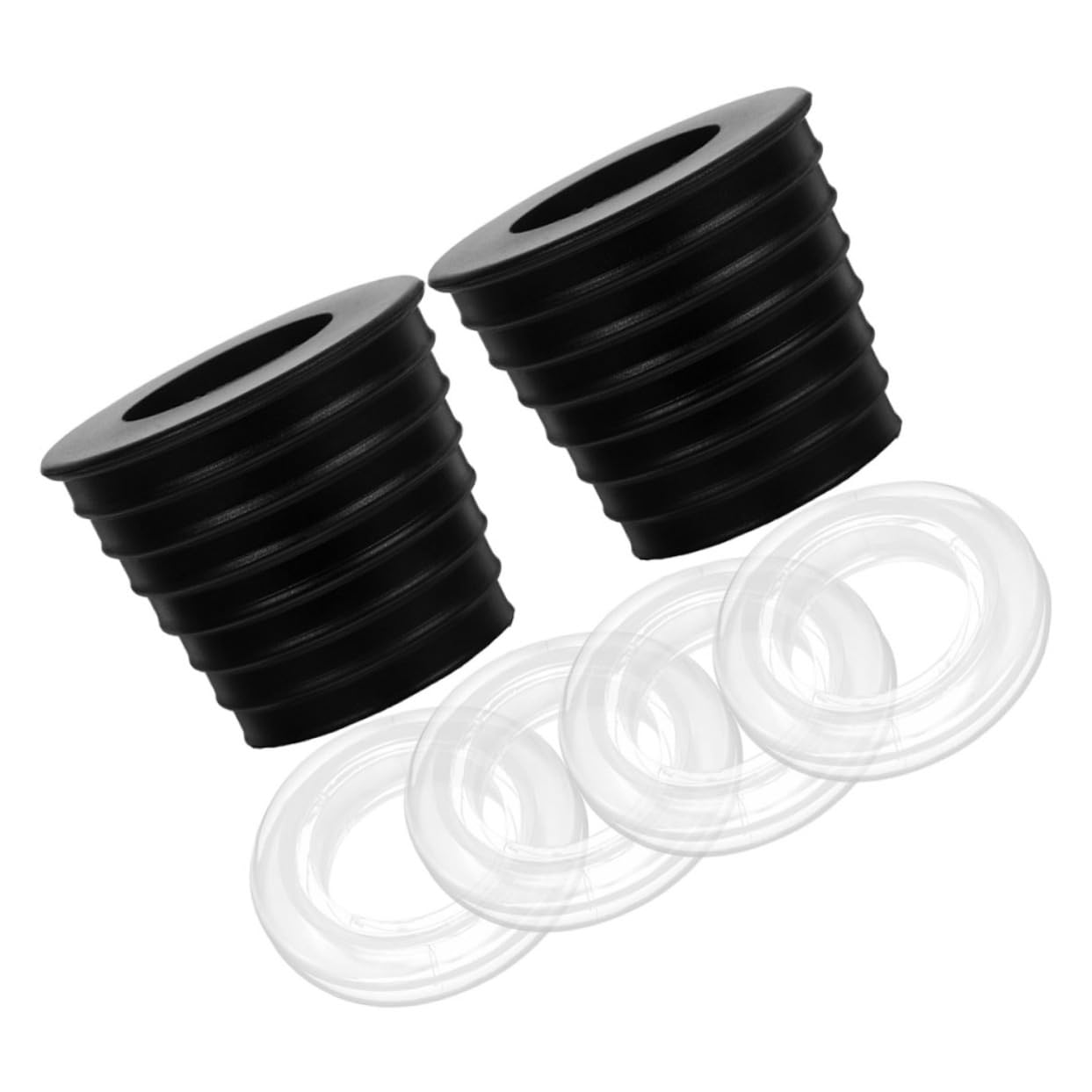 YARNOW Lot de 10 Pieds De Parasol À roulettes Pièces De Rechange pour Parasol De Terrasse Accessoires Stabilisant Et Résistant Vent