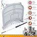 Dryer Lint Filter Screen Replace For LG DLEX9000V DLEX8000V DLEX8000W DLGX8001V DLGX5001V DLEX5000V DLGX9001V DLEX8100W DLGX8101V DLGX8101W DLGX8001W DLGX5001W DLGX5006K DLEX8100V DLEX5000W DLEX5005K