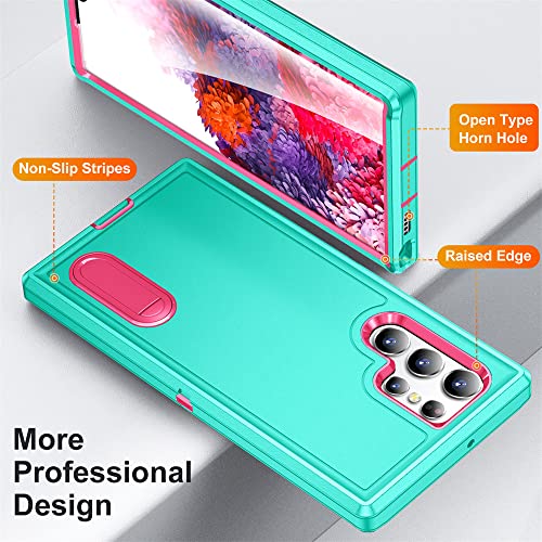 Coque Samsung Galaxy S22 Ultra rigide anti-transpiring orange