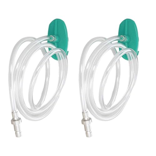 Auniwaig Tubo de aire pegamento dispensador adhesivo 50cc jeringas conector adaptador para industrial 2pcs