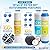 Max Water 6 Stage U-V Reverse Osmosis System Replacement Filter Set Sediment, GAC, CTO, Inline Carbon, 4 Pins Bulb + 50 GPD Membrane
