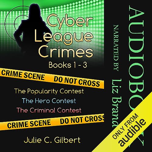 Cyber League Crimes Books 1-3 Audiolivro Por Julie C. Gilbert capa