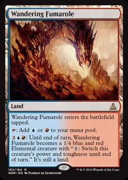 Magic The Gathering - Wandering Fumarole (182/184) - Oath of The Gatewatch