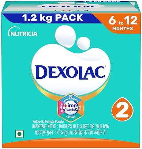 Stage 2 Follow up Formula for Babies - (6-12 months) - with Iron,Vit C, Zinc, Protein & other Vital nutrients - 3x400g -Bag -in -Box