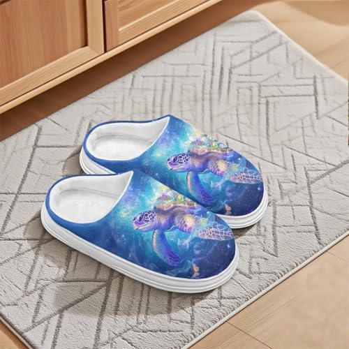 Plush Slippers for Women Warm Fuzzy Platform Height-Increasing Bedroom Home Shoes Indoor Outdoor Slides Winter4