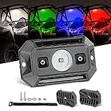 Nirider UTV Dome Light with Switch Roll Bar Mount LED Light Utility Roll Cage Light Courtesy Light...