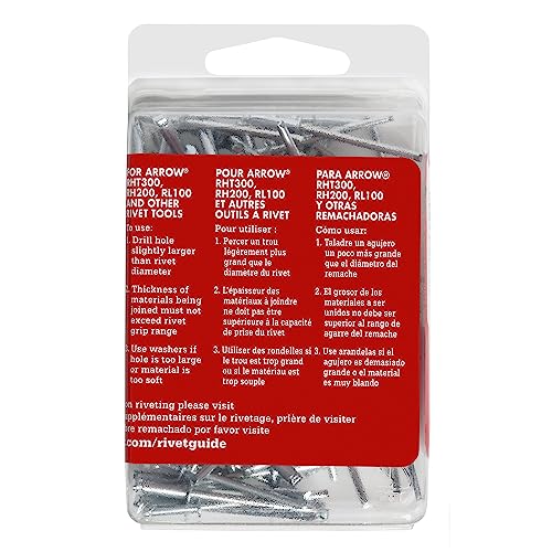 Arrow RMS1/8IP Medium Steel 1/8-Inch Pop Rivets thumb #3