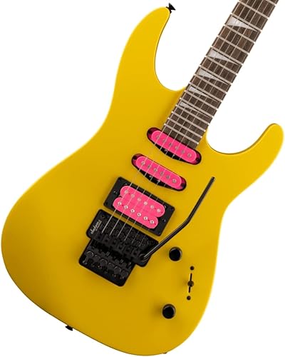 Jackson X Series Dinky DK3XR HSS Guitarra Eléctrica - Amarillo Precaución