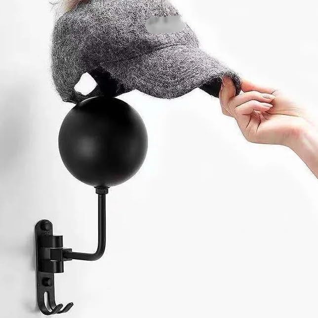 Soporte Casco Moto 1 Soporte for Casco de Motocicleta, Gancho de Pared for Abrigos, Sombreros y Llaves. Colgador Casco Moto