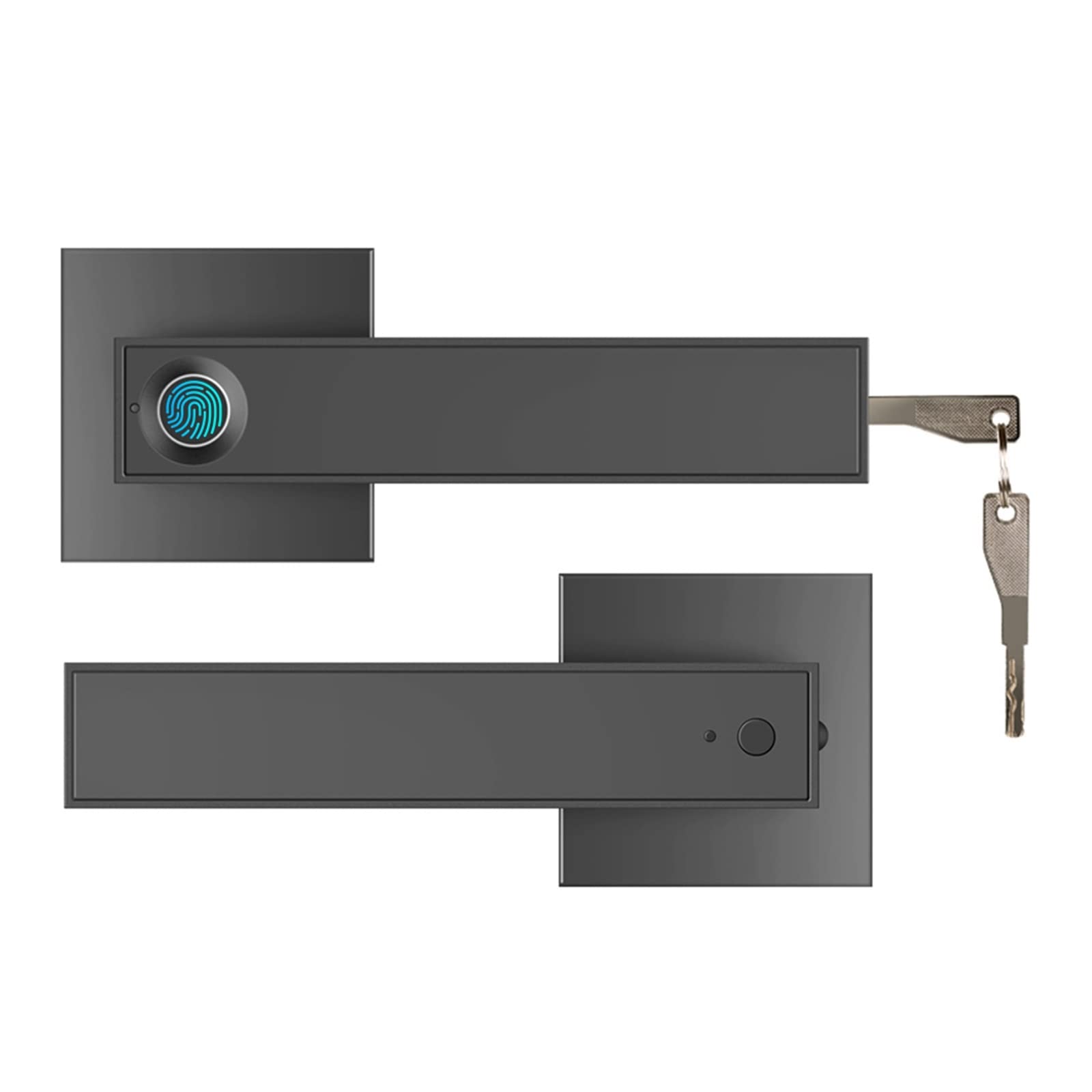 Entrée sans clé pour chambre : la serrure noire connectée