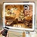 Abesthink Bluetooth Hollywood Vanity Mirror with Light, 80x55cm, Lighted Makeup Mirror with Type-C and USB Port, 3 Color Lighting Modes Lighted Makeup Mirror Abesthink Bluetooth Hollywood Vanity Mirror with Light, 80x55cm, Lighted Makeup Mirror with Type-C and USB Port, 3 Color Lighting Modes Lighted Makeup Mirror