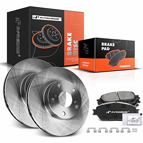 A-Premium rotors frein ventilés 10.83 po plaquettes