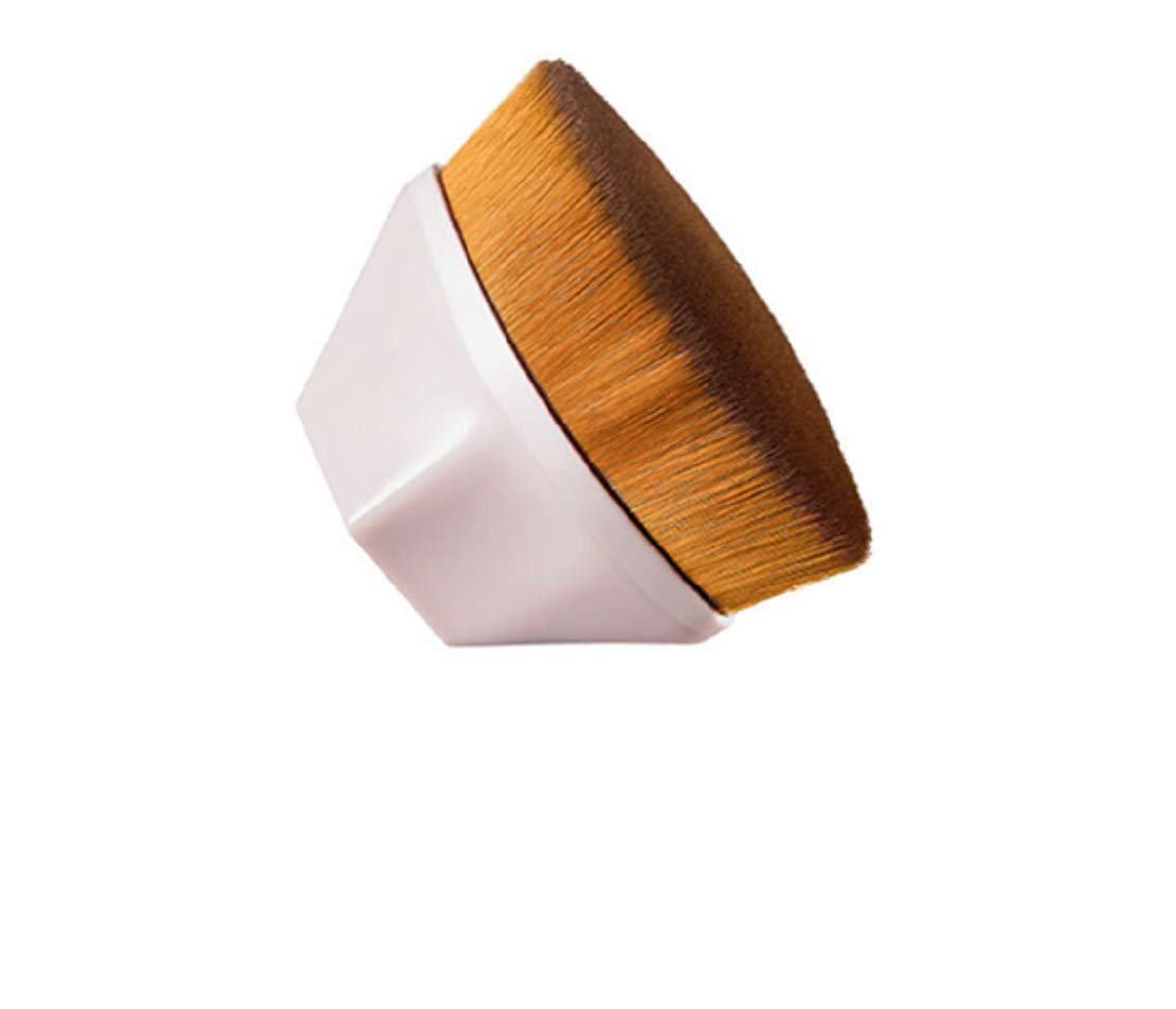 MICROSEVENPink Flawless Wand Foundation Brush Six Corners Powder Makeup Brushes