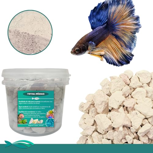 Mídia Biológica Cerâmica para Aquários e Lagos TM30011 Pote 700gr Total Mídia