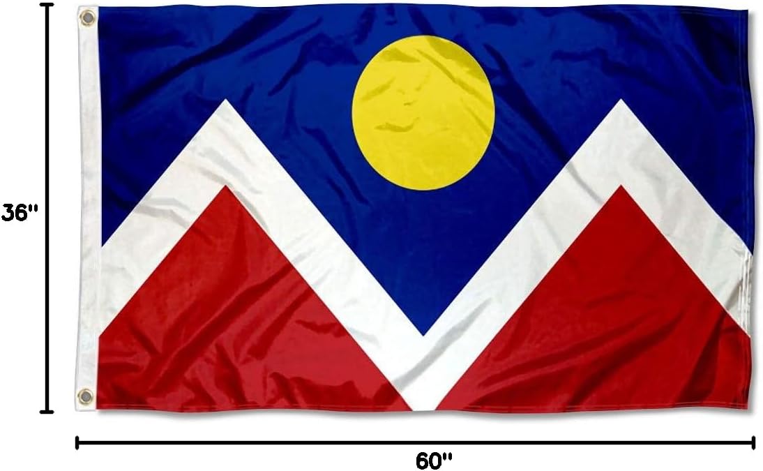 City of Denver Flag 3x5 Foot Banner