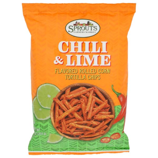 Sprouts Chili & Lime Rolled Tortilla Chips - 9 oz (255g)